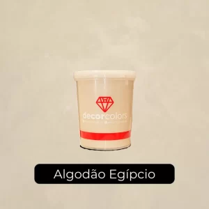 Cimento Queimado Aveludado Algodão Egípcio 1,6kg